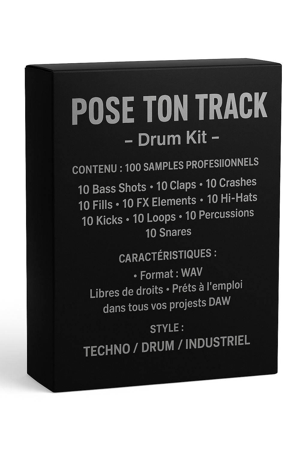 POSE TON TRACK – DRUM KIT