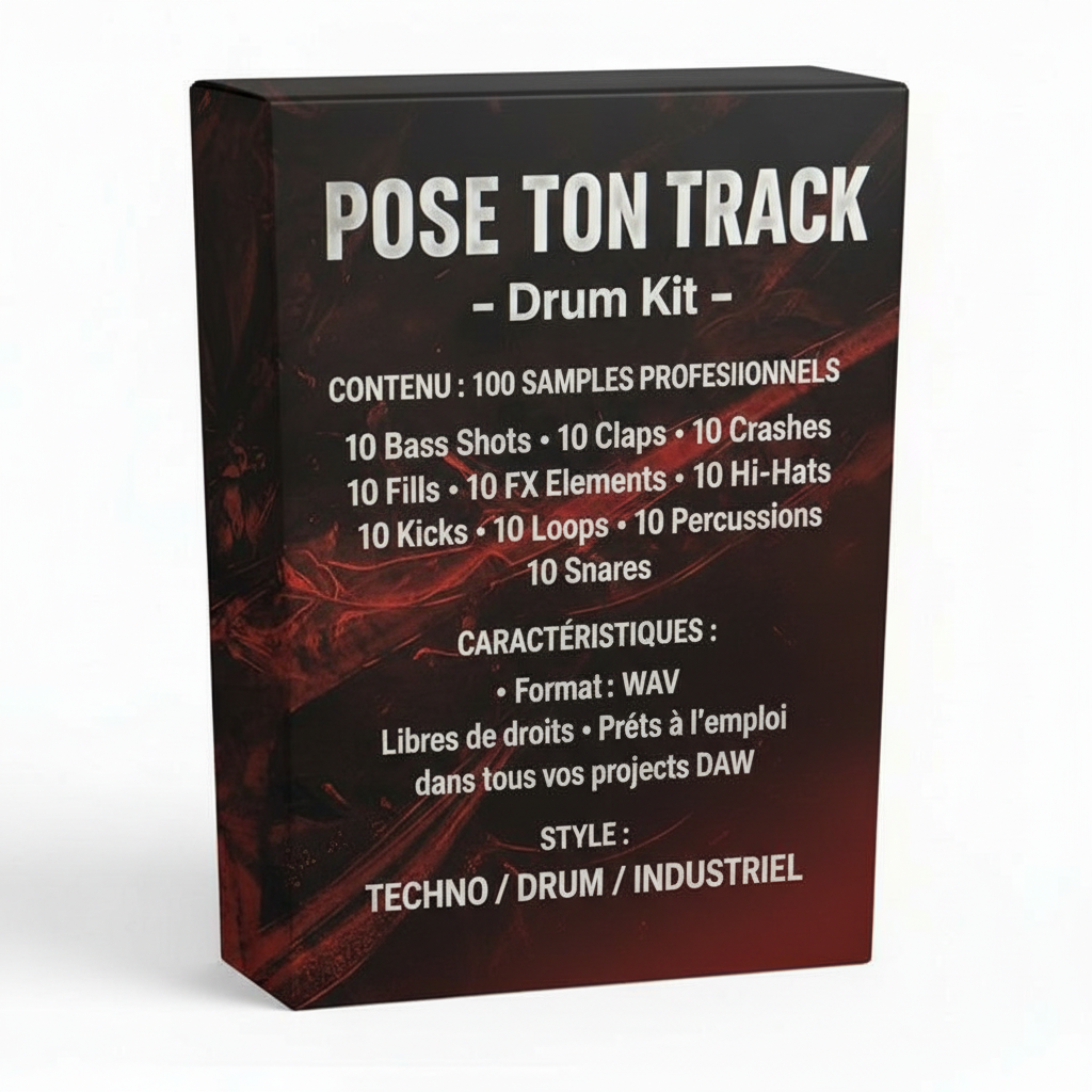 POSE TON TRACK – DRUM KIT
