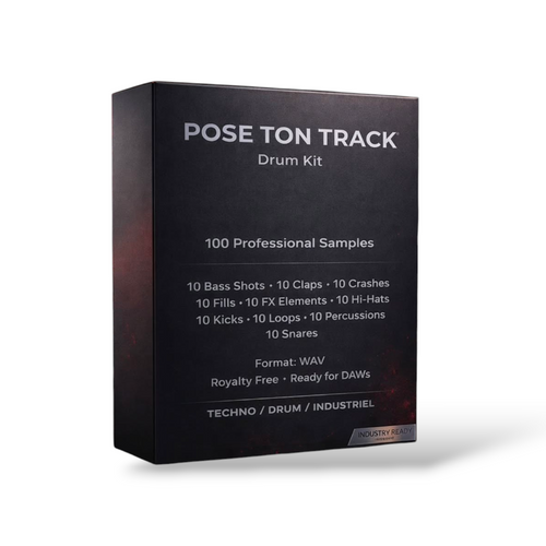 POSE TON TRACK – DRUM KIT(Techno)